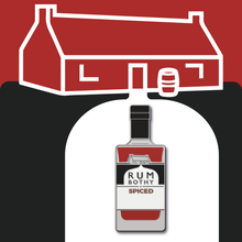 Load image into Gallery viewer, Rum Bothy Spiced Pin Badge
